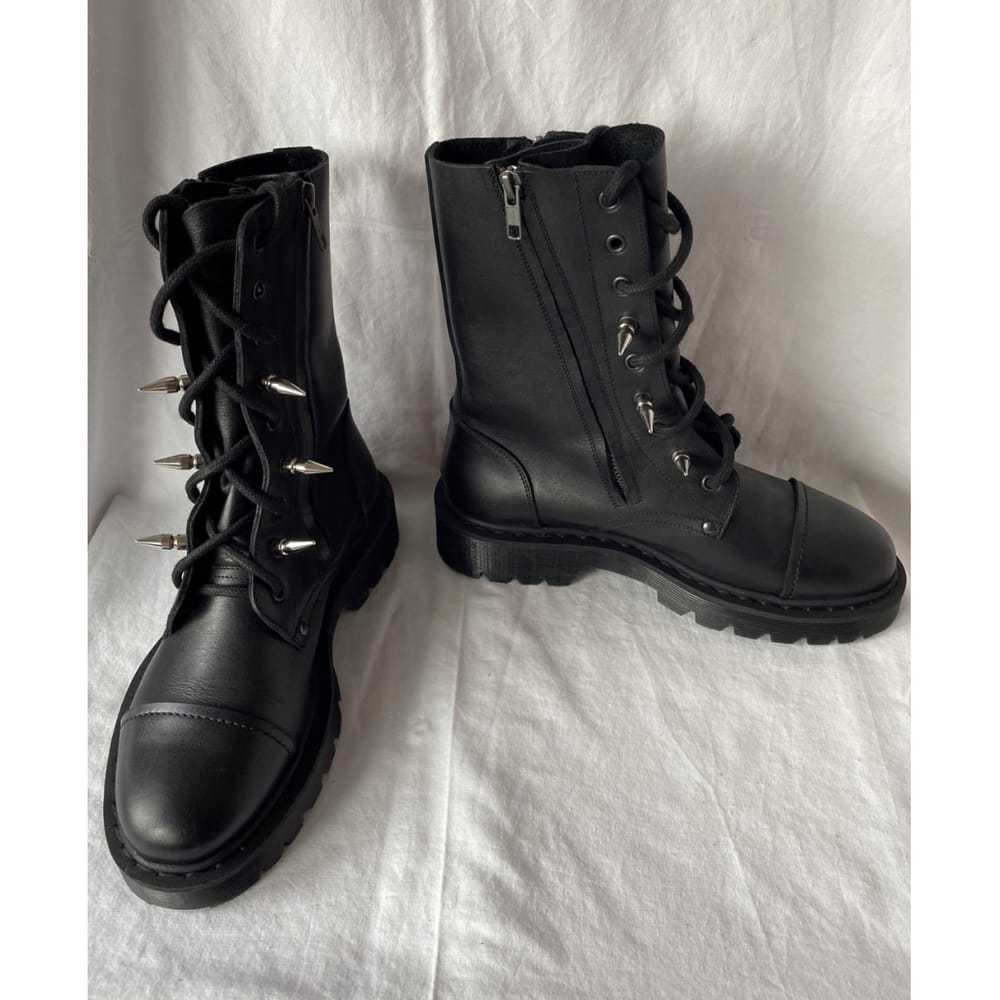 Vetements Leather biker boots - image 2