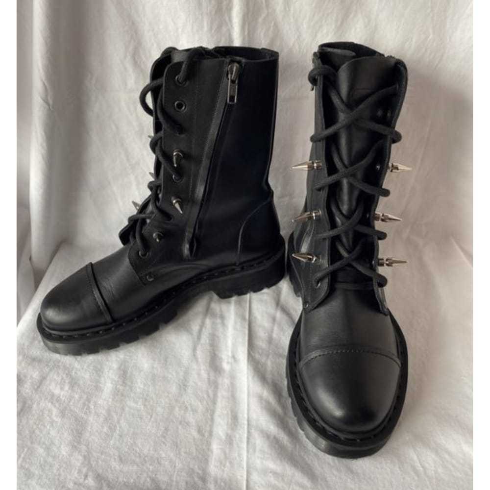 Vetements Leather biker boots - image 3