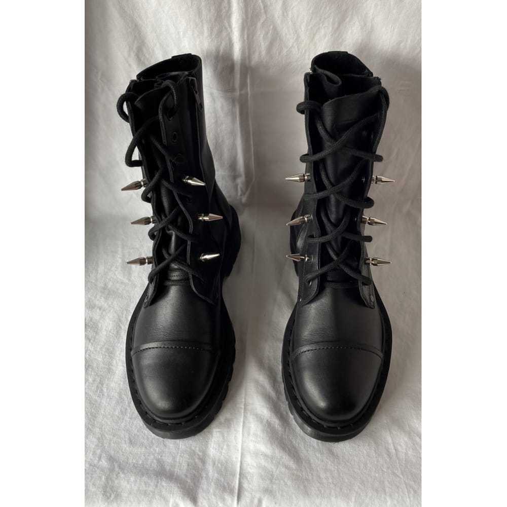 Vetements Leather biker boots - image 4
