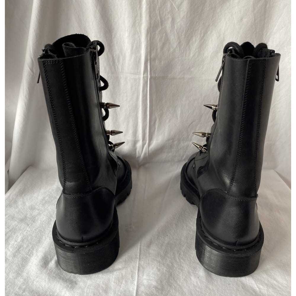 Vetements Leather biker boots - image 5