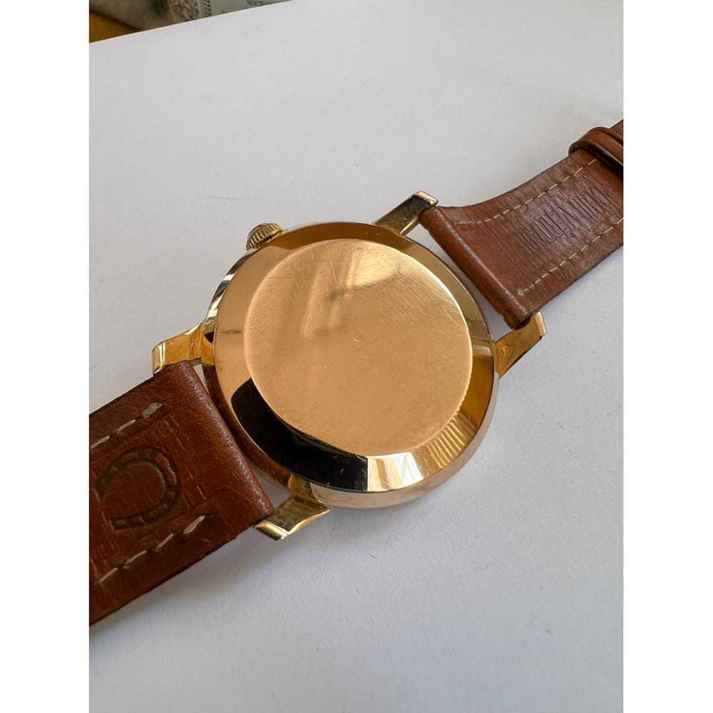 Omega Seamaster pink gold watch - image 8