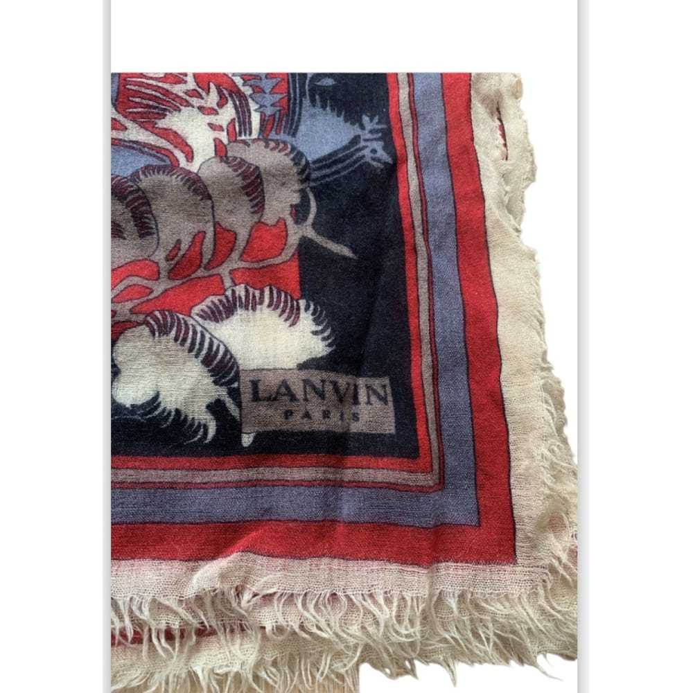 Lanvin Wool scarf - image 2