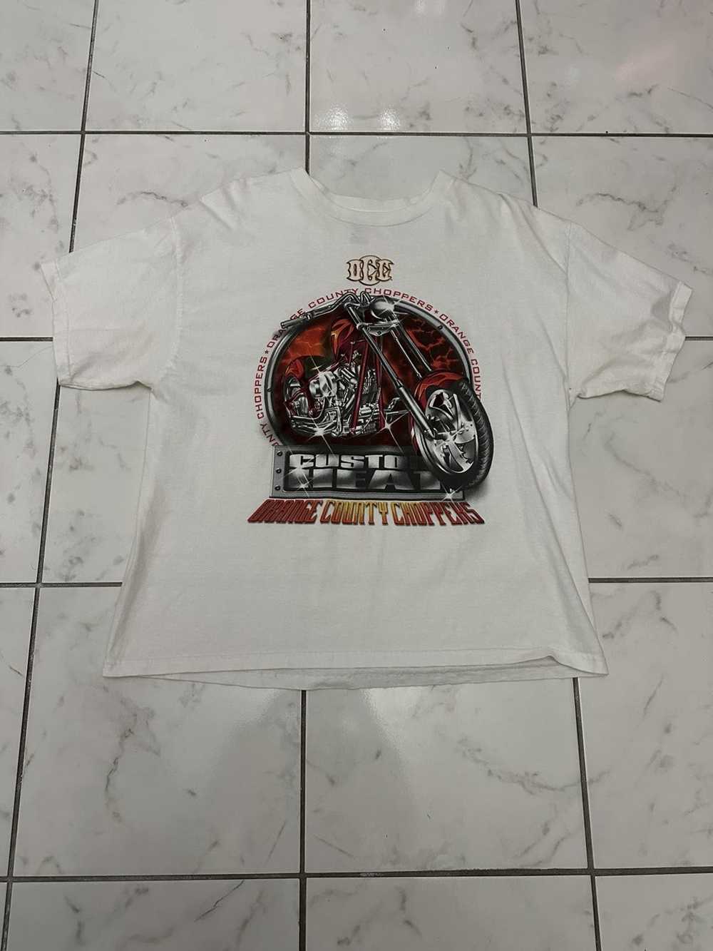 Vintage Orange County Choppers Shirt Mens XL Faded Motorcycle