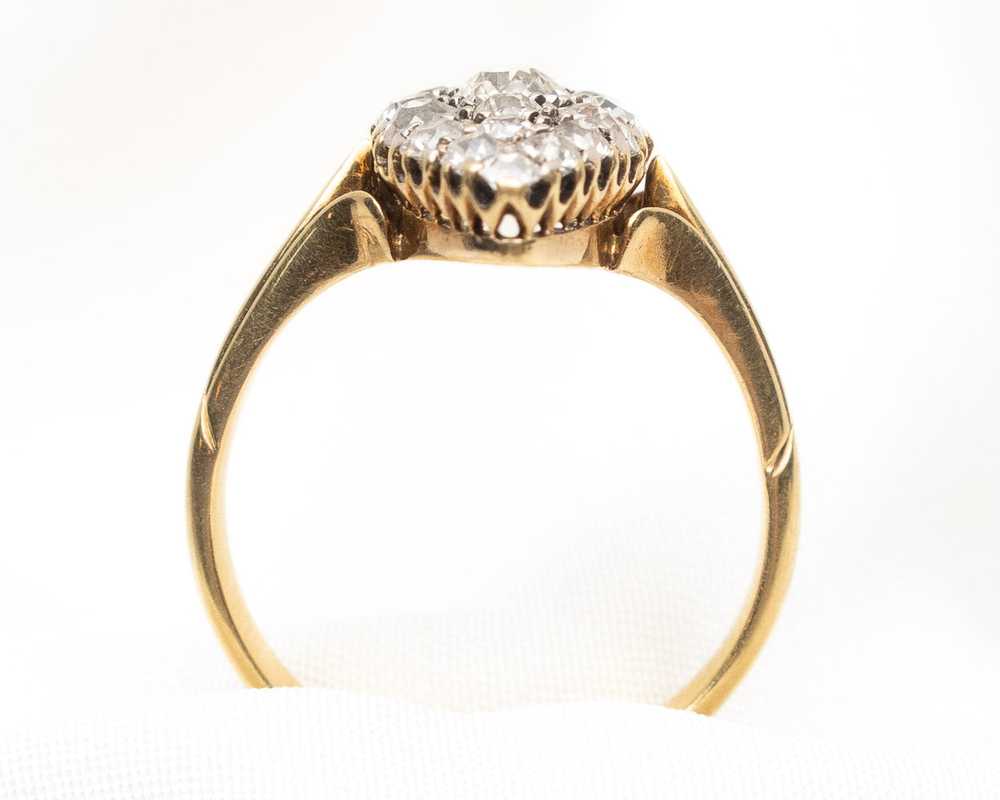 Victorian Diamond Navette Ring - image 4