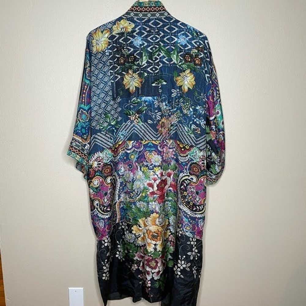 Johnny Was Johnny Was Eliza Silk Long Kimono - image 10