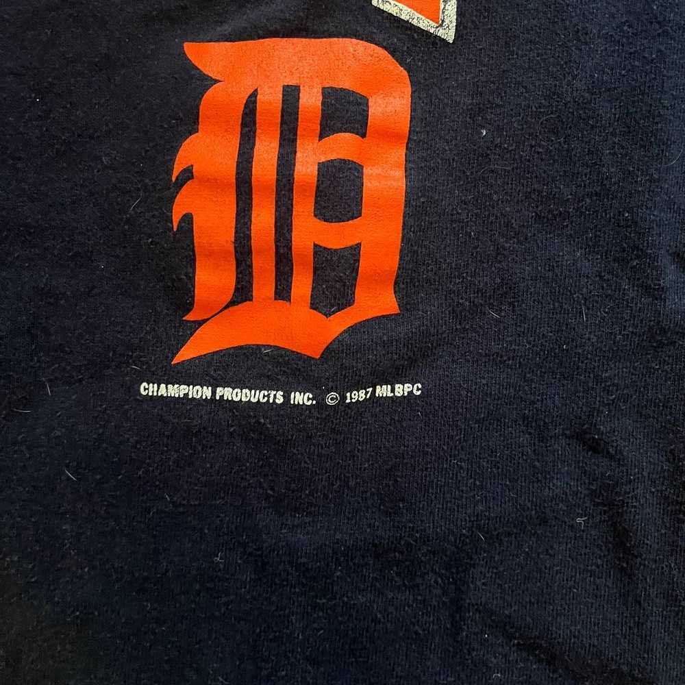 Champion Vintage 1987 Champion Detroit Tigers sin… - image 3