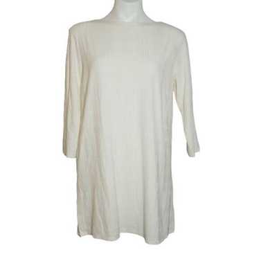 Other J. Jill Wearever Collection Ivory Tunic Blou