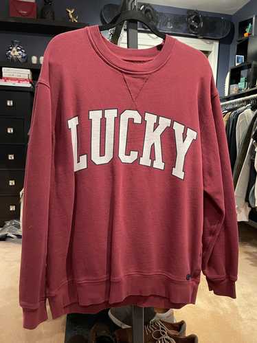 Lucky Brand Lucky Brand Red ‘Lucky’. Sweatshirt si
