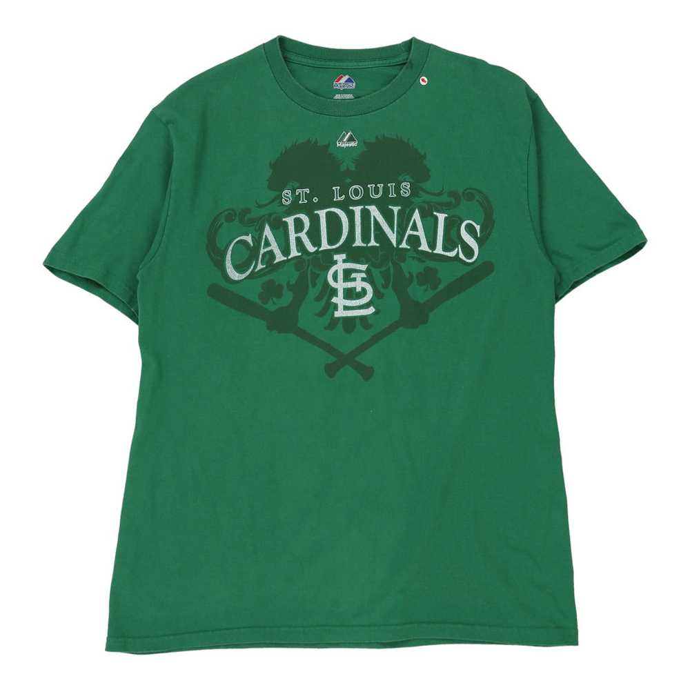 Vintage St. Louis Cardinals Majestic T-Shirt - Me… - image 3