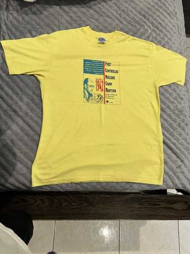 Vintage Vintage Yellow Hanes Nuclear Shirt