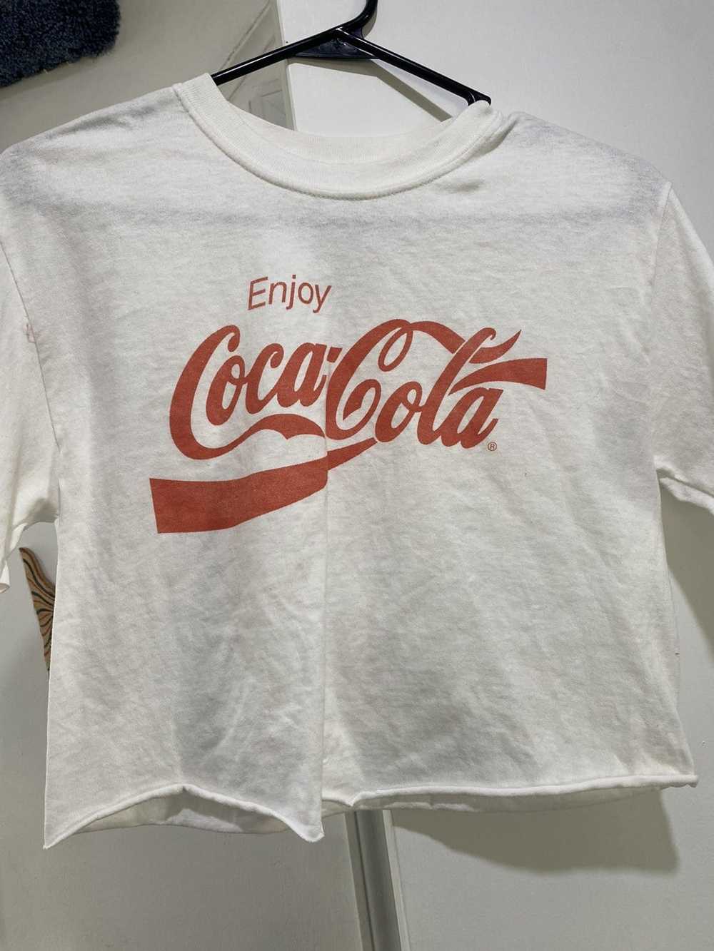 Coca Cola × Streetwear × Vintage Coca-Cola Crop T… - image 1