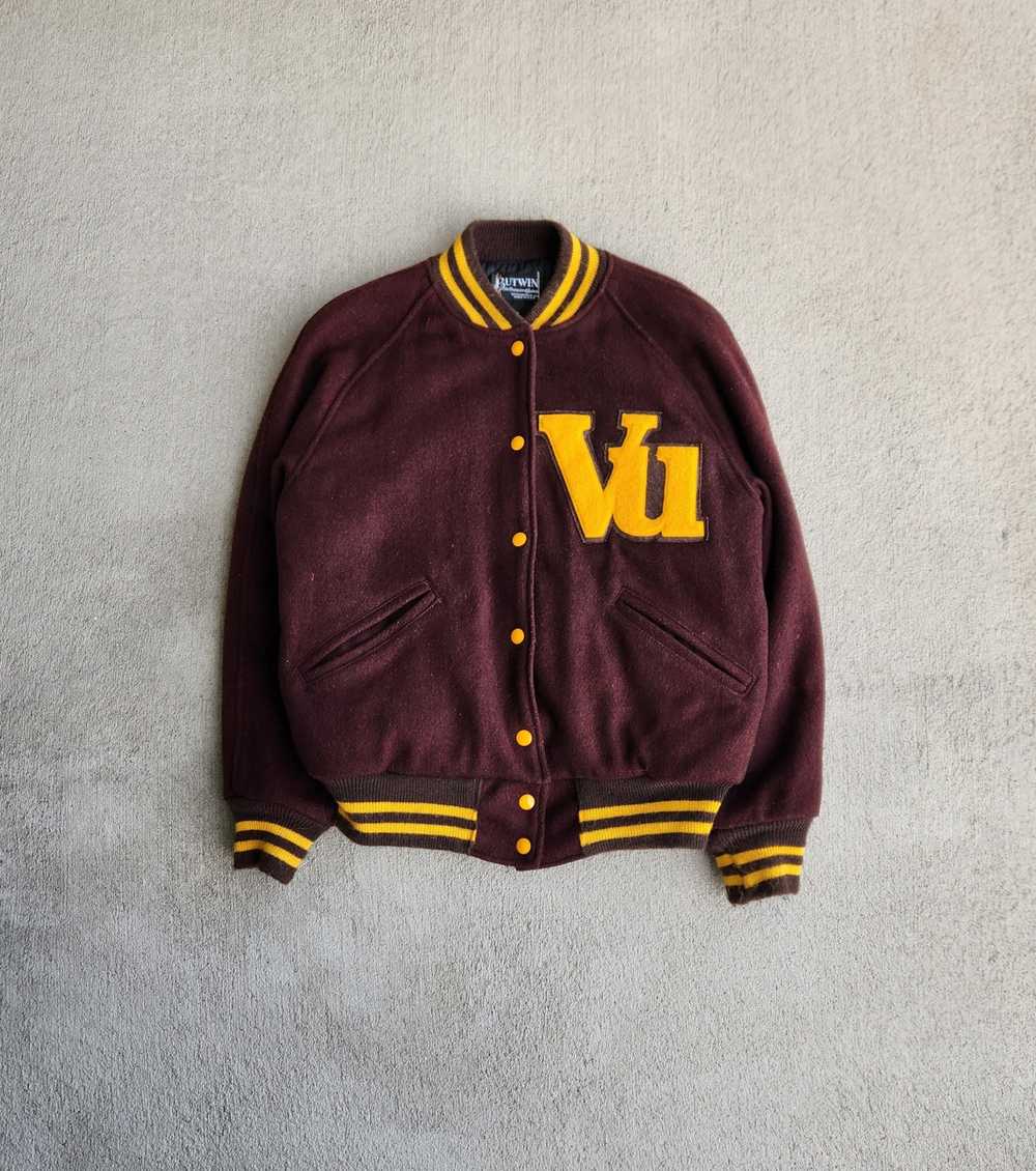 Streetwear × Varsity Jacket × Vintage Vintage 70s… - image 1