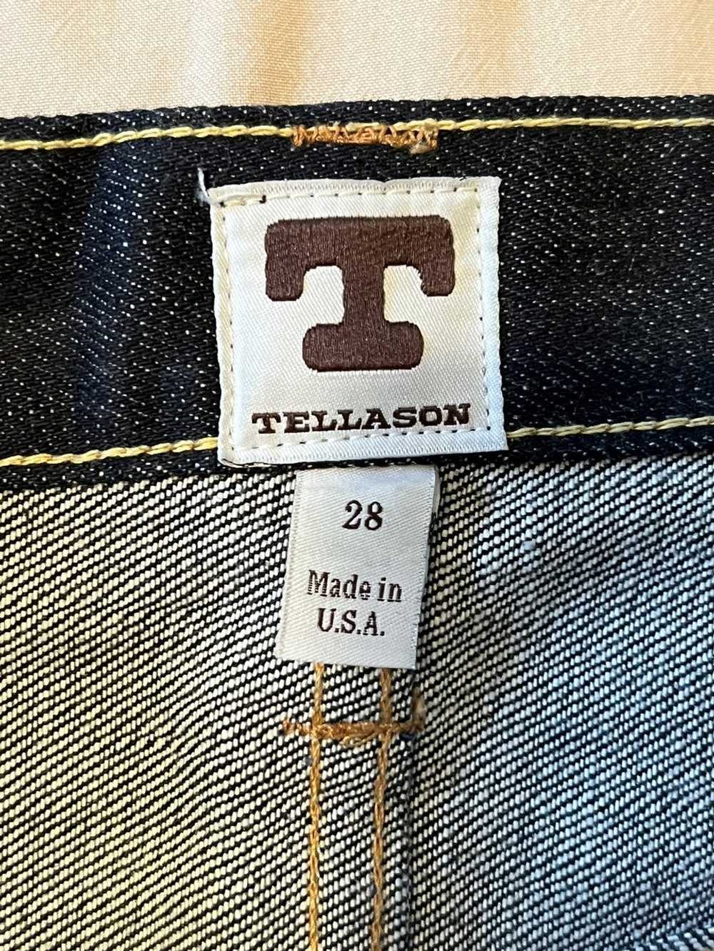 Tellason GUSTAVE Slim Tapered + Selvedge Jeans 16… - image 6