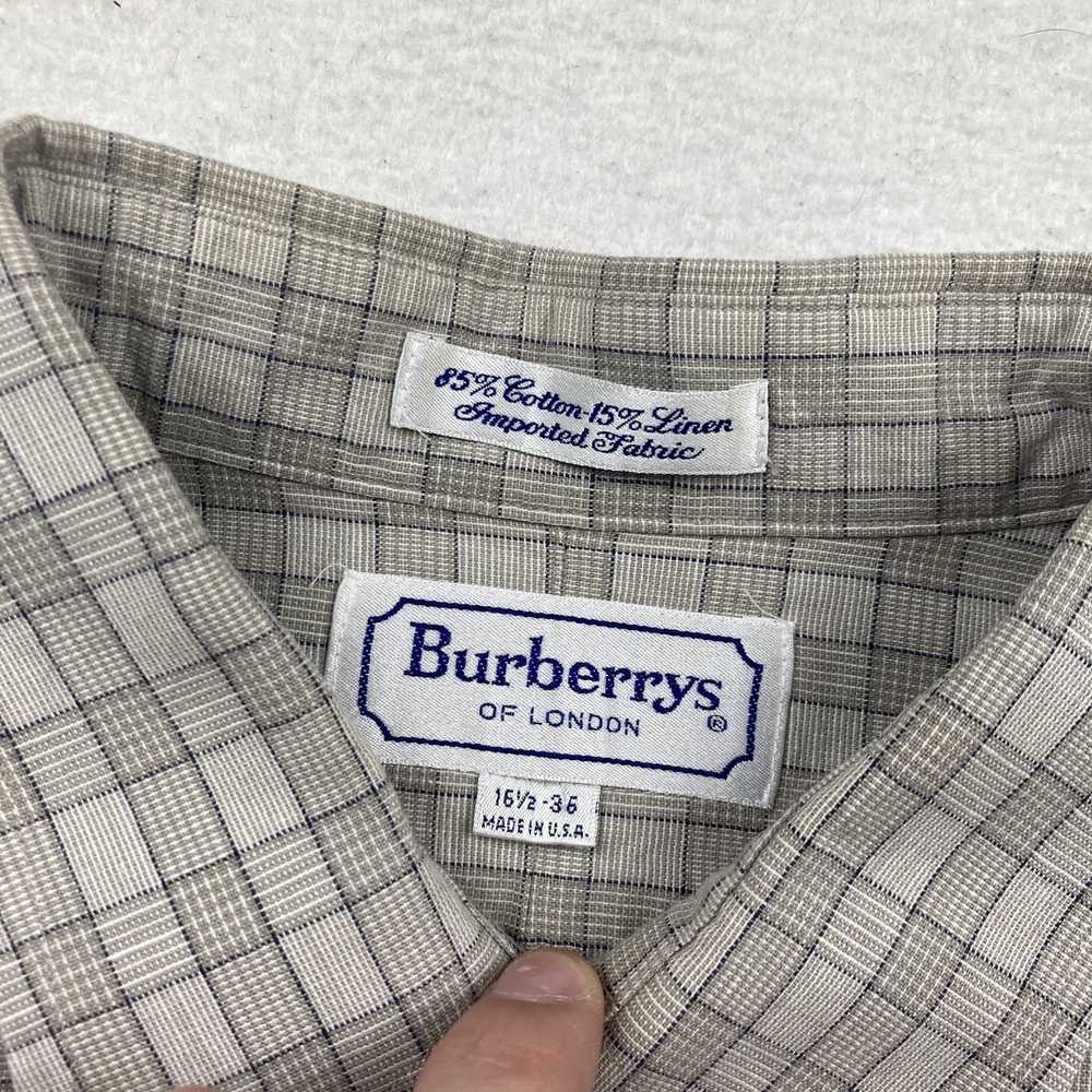 Burberry × Vintage Vintage Burberry London 15.5 3… - image 3