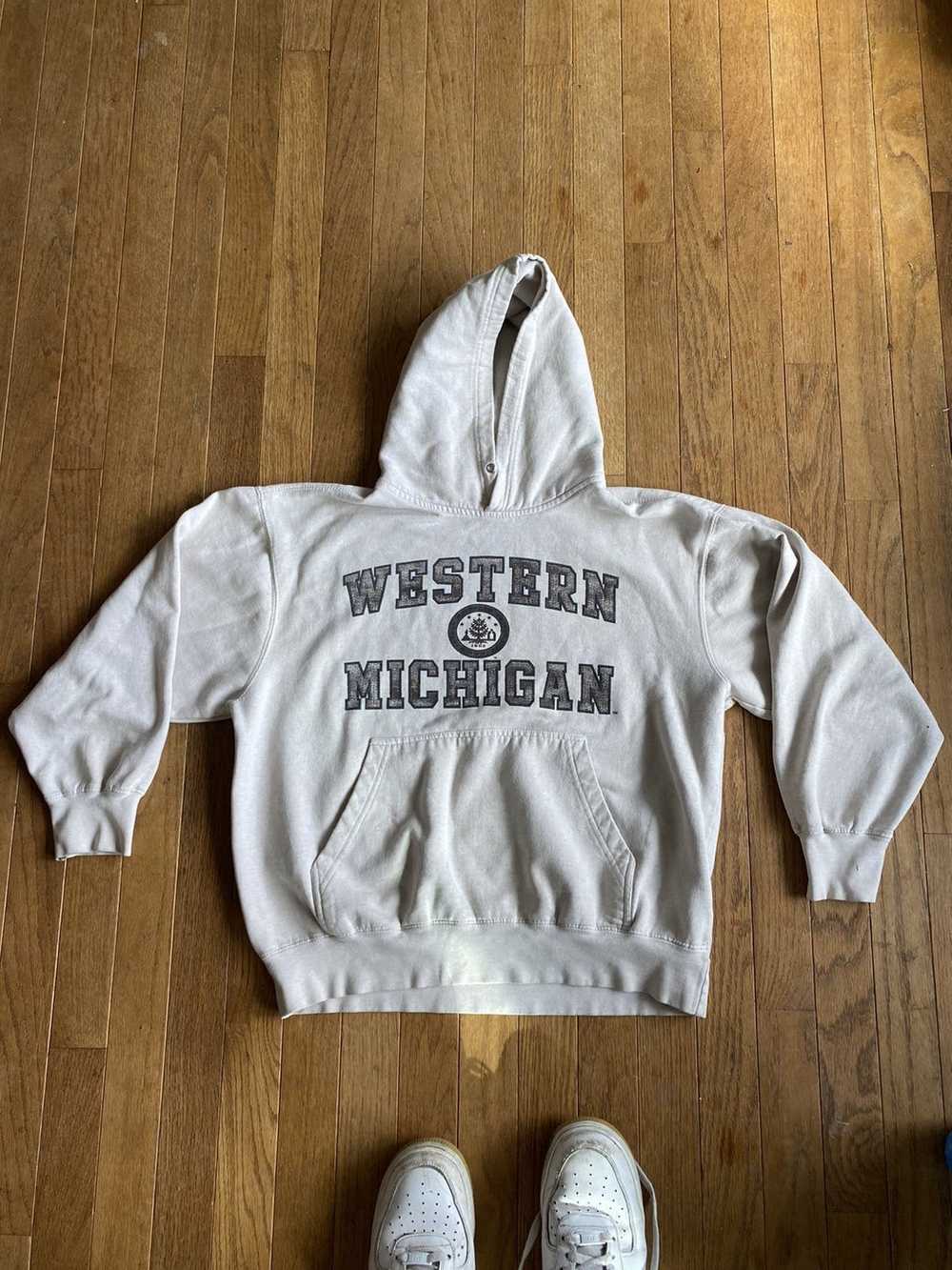 Weathered Broncos Logo WMU LBW Onesie – Campus Den