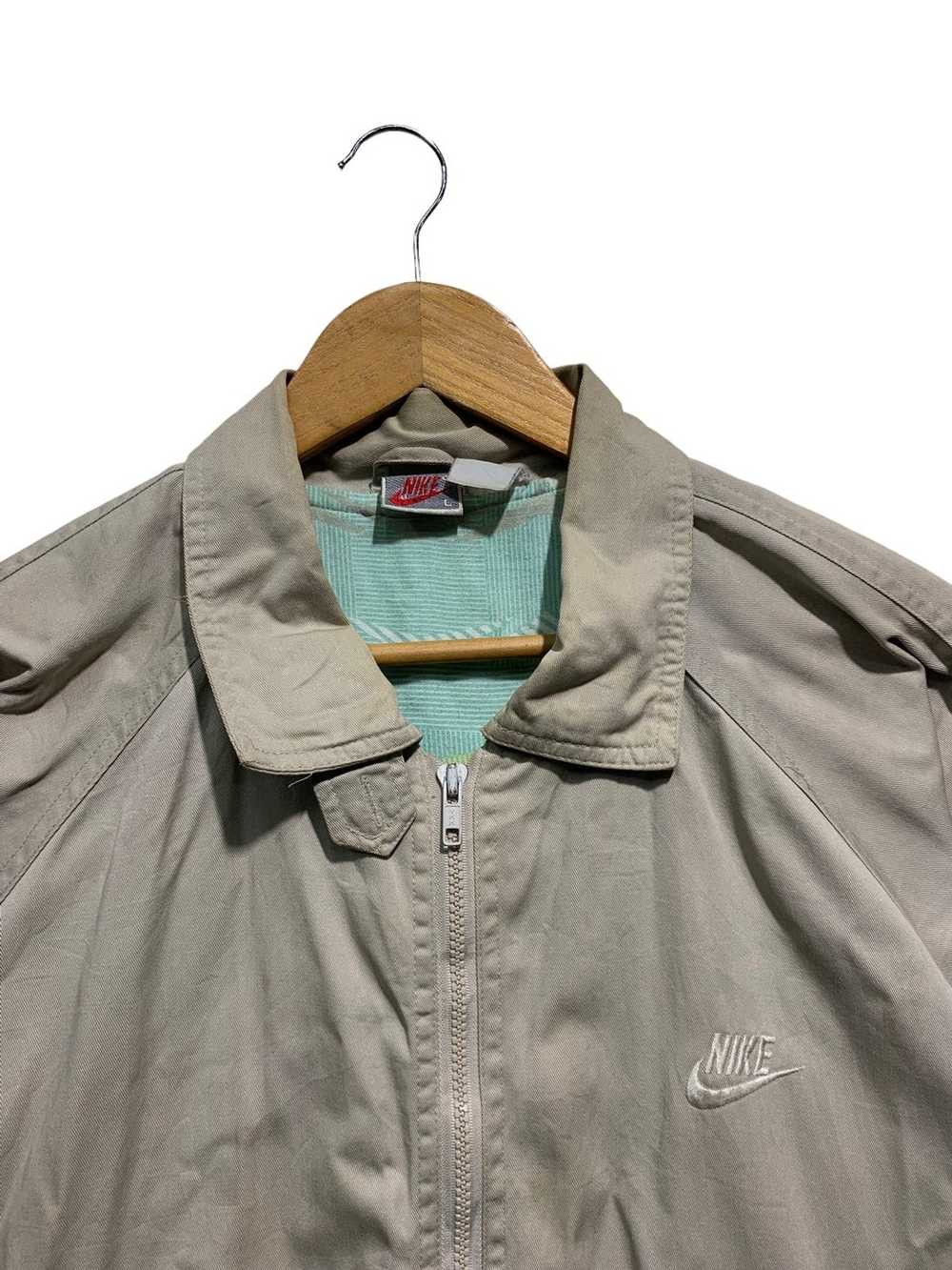 Nike × Vintage 🔥RARE VTG NIKE GREY TAG HARRINGTO… - image 5