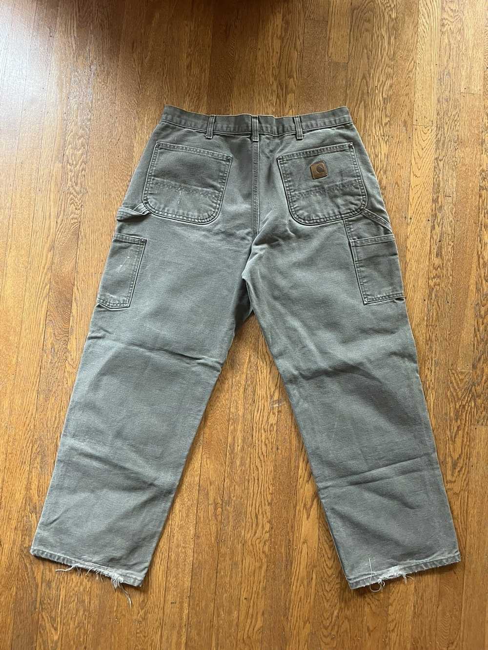 Carhartt Vintage Green Carhartt Double Knees - image 3