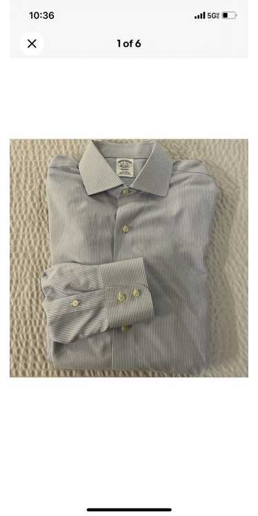 Brooks Brothers Regent Spread Collar Oxford Stripe