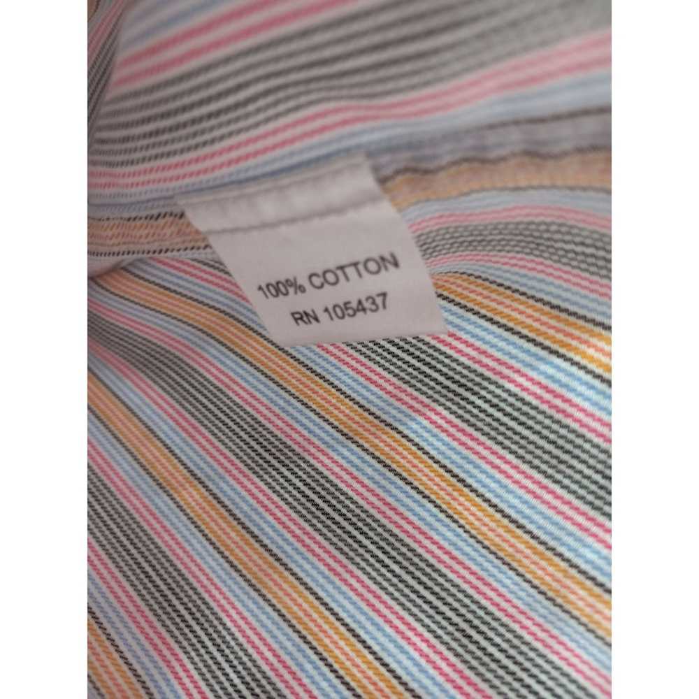 Other Vluxe By Lucky Nahum Dress Shirt Mens XL Mu… - image 6