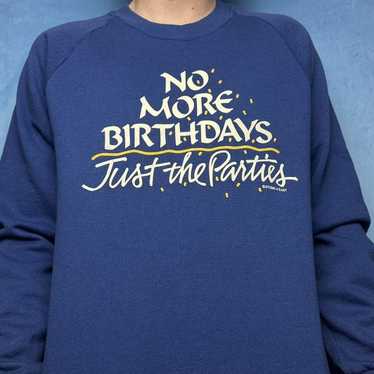 Jerzees × Vintage vintage funny text sweatshirt - image 1