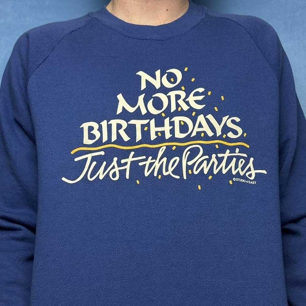 Jerzees × Vintage vintage funny text sweatshirt - image 4