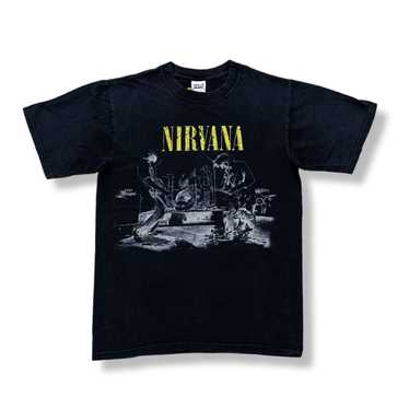 Band Tees × Nirvana × Vintage Nirvana Bleach Kurt… - image 1