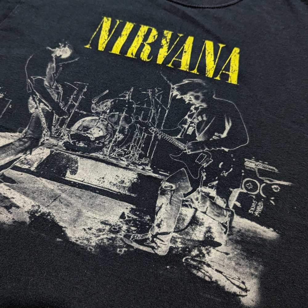Band Tees × Nirvana × Vintage Nirvana Bleach Kurt… - image 2