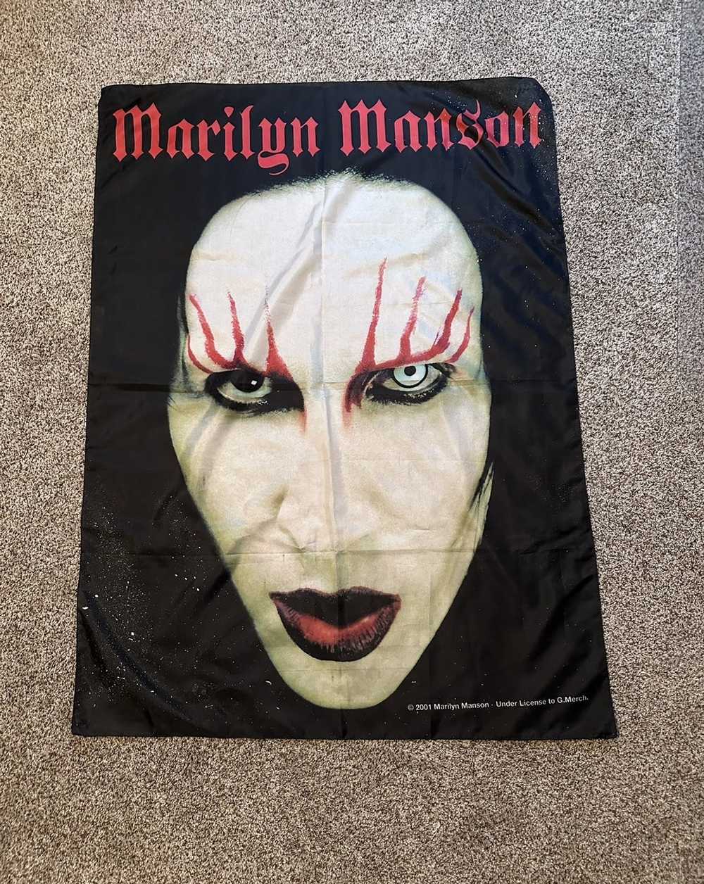 Band Tees × Marilyn Manson × Vintage 2000’s MARIL… - image 1