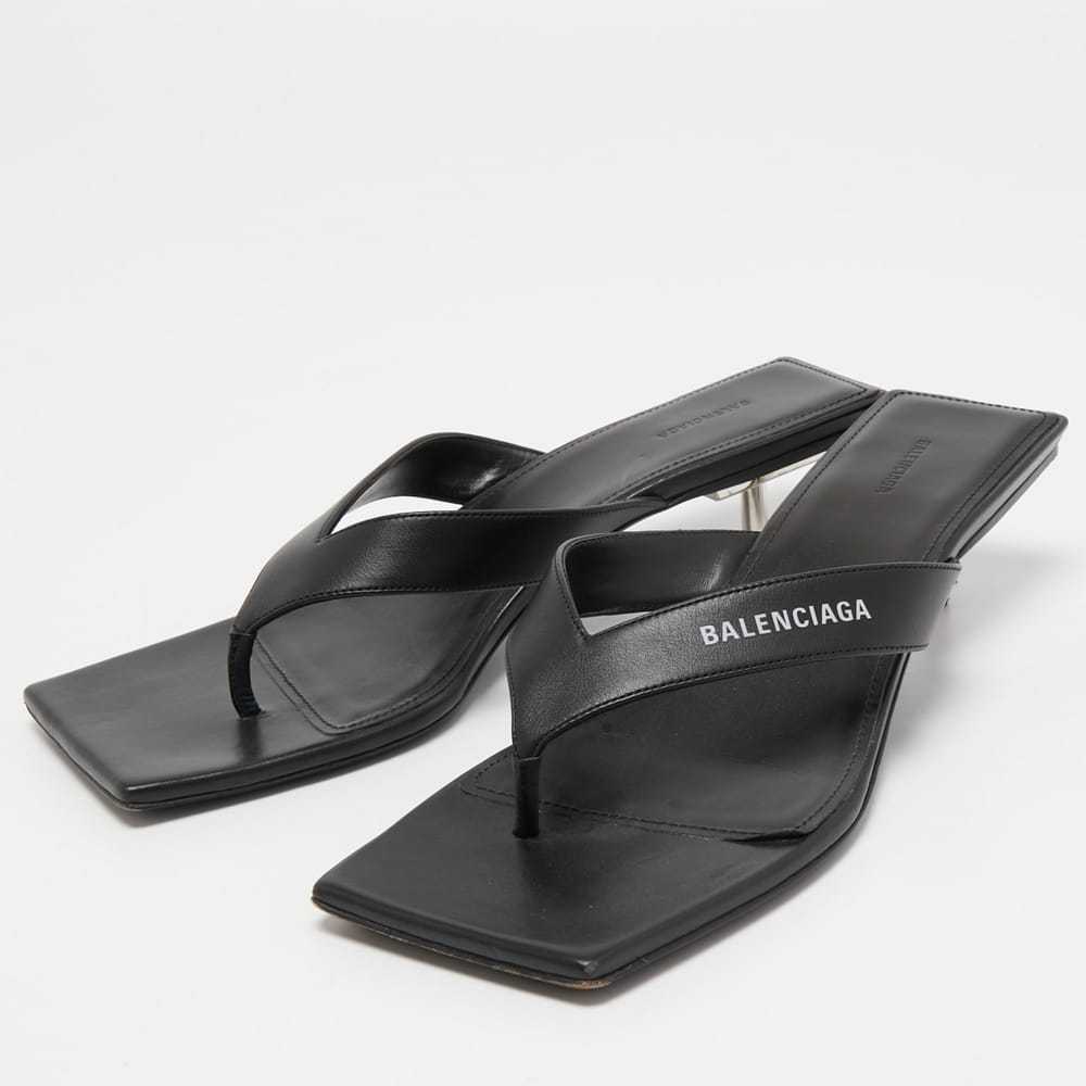 Balenciaga Leather sandal - image 2