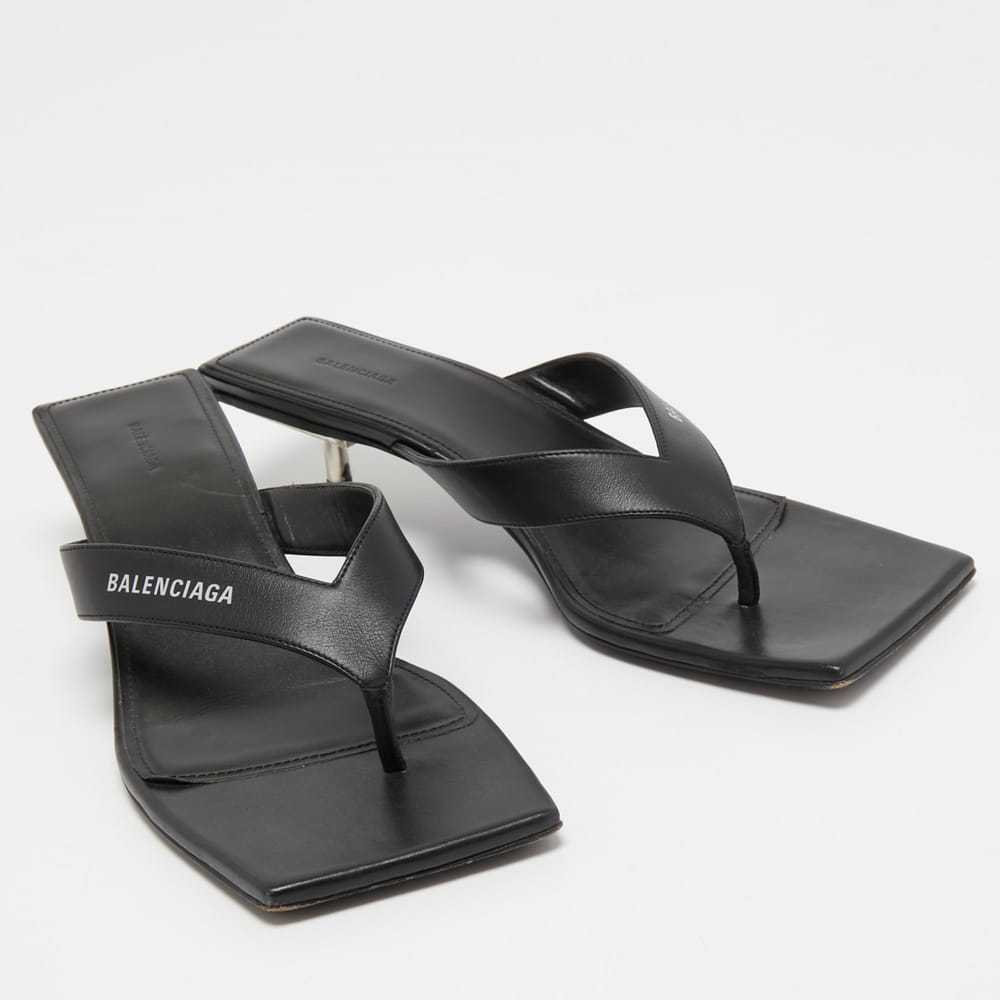 Balenciaga Leather sandal - image 3