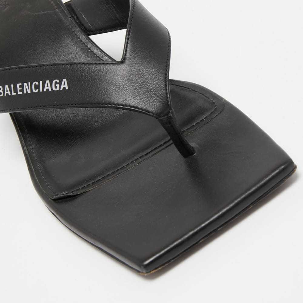Balenciaga Leather sandal - image 7
