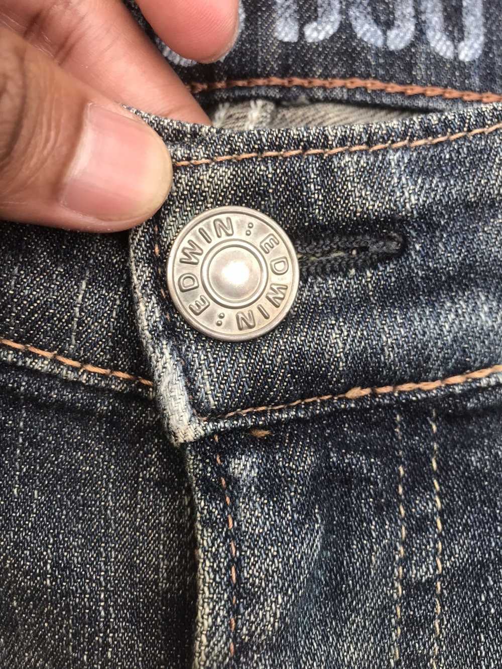 Edwin 503 Jeans Distressed Vintage Size 29 Edwin Denim