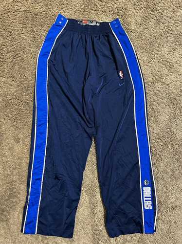 Buy Vintage Nba Warm-up Pants Nike Dallas Mavericks Stitched Navy
