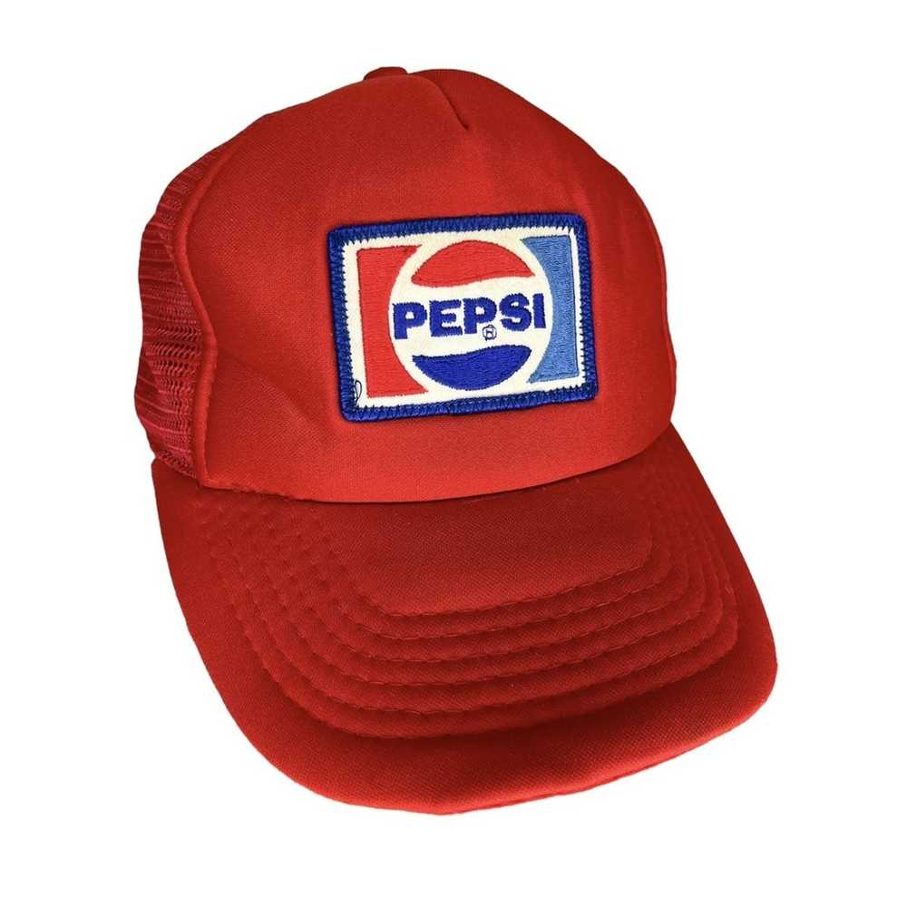 Pepsi × Vintage Vintage 90s Pepsi Cola Soda Logo Patc… - Gem