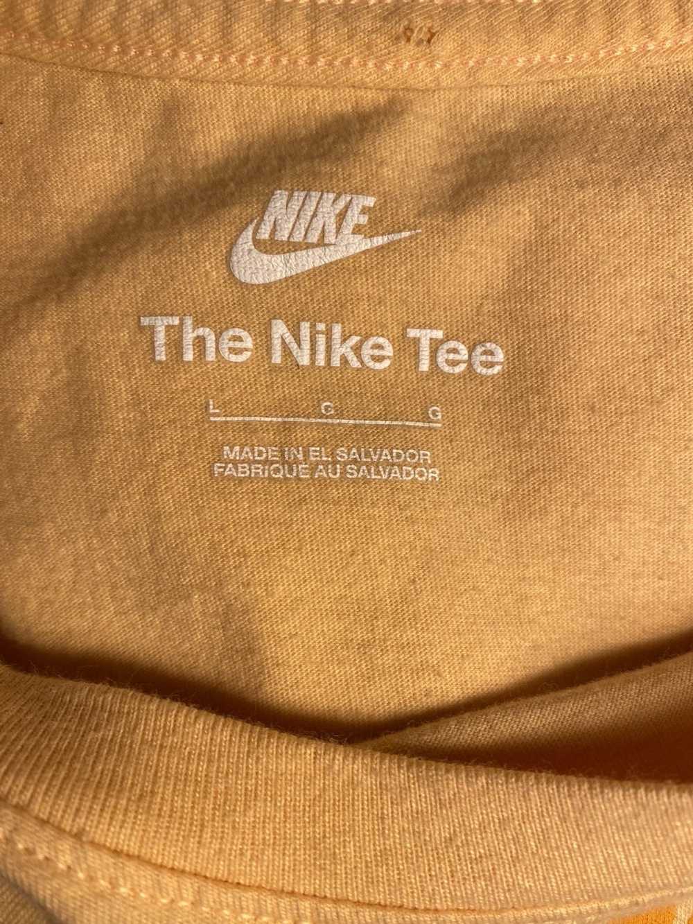 Nike Nike orange/peach center swoosh t shirt - image 6