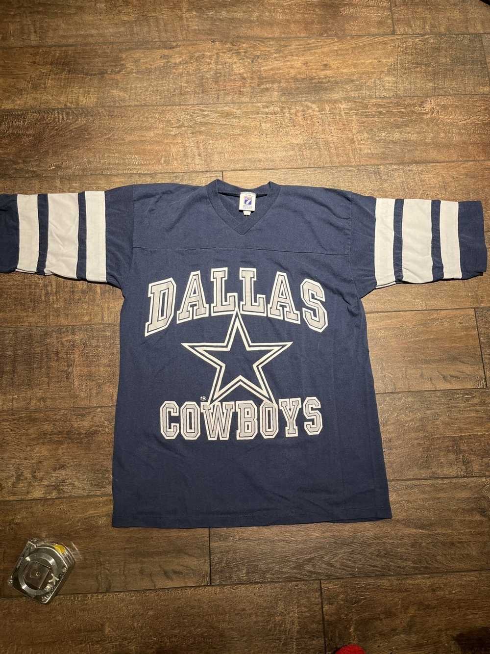 Cowboy Equipment × Logo 7 × NFL Dallas cowboys navy t… - Gem