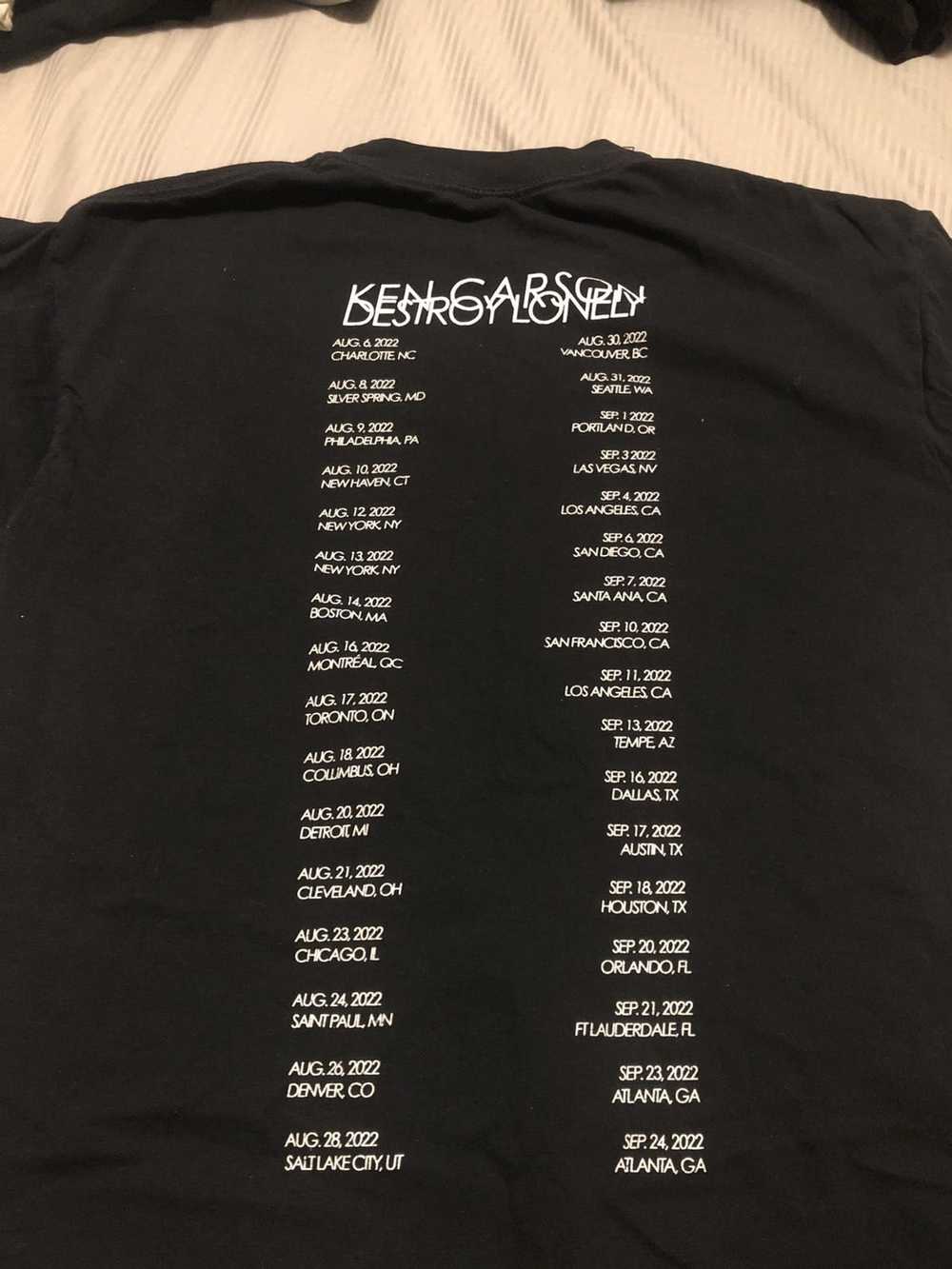 Playboi Carti Ken carson & destroy lonely tour tee - image 2