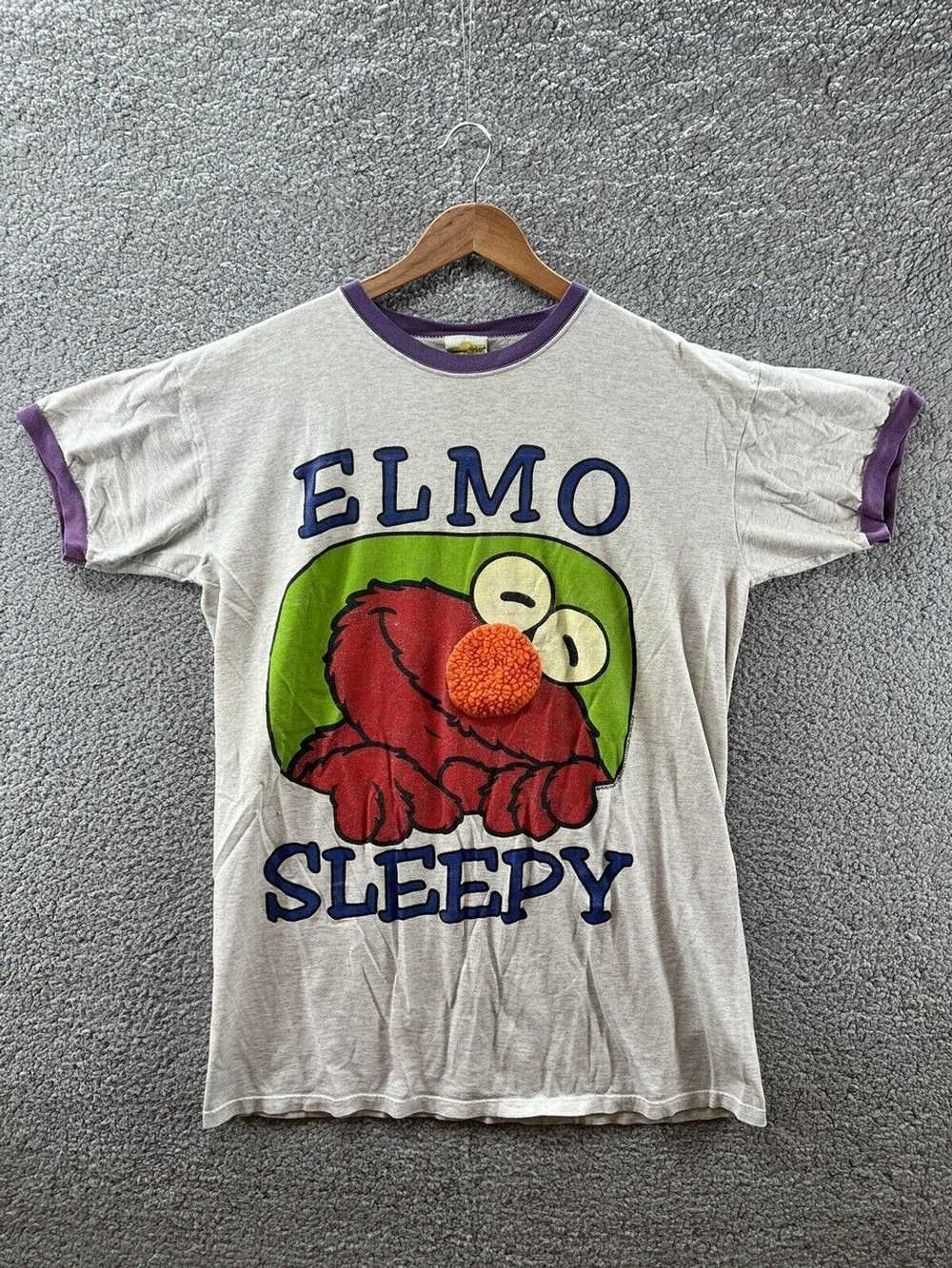 Other Sesame Street Vintage Elmo Sleepy Over Size… - image 1