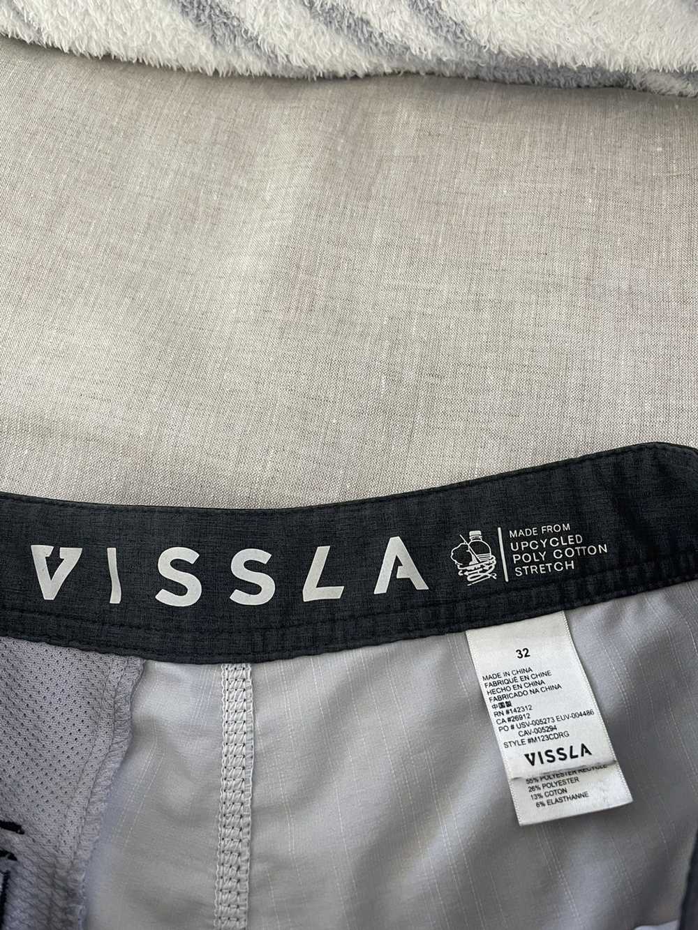 Vissla Gray Vissla swimshorts with striped patter… - image 3