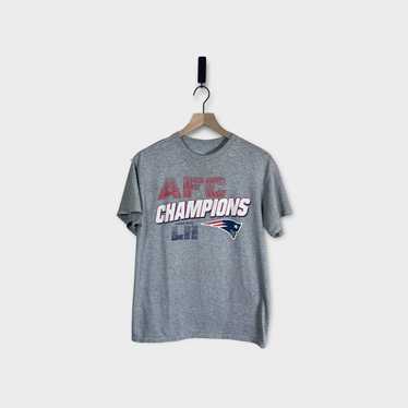 Youth New England Patriots Trophy Super Bowl LIII Champions T-Shirt - Gray