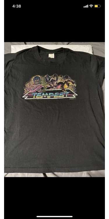 Vintage Vintage 80s Atari Tempest Video Game T-sh… - image 1