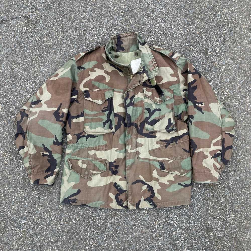 Alpha Industries × Military × Vintage 80s US Military… - Gem