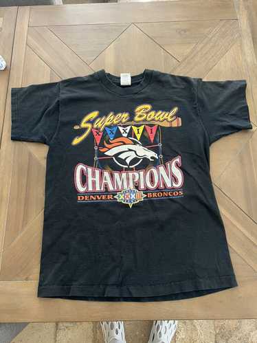 Vintage Vintage Denver Broncos Super Bowl T-Shirt - image 1