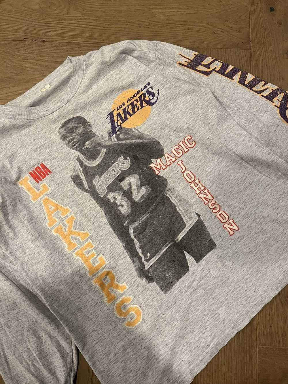 L.A. Lakers × NBA × Vintage LA Lakers Magic Johns… - image 2