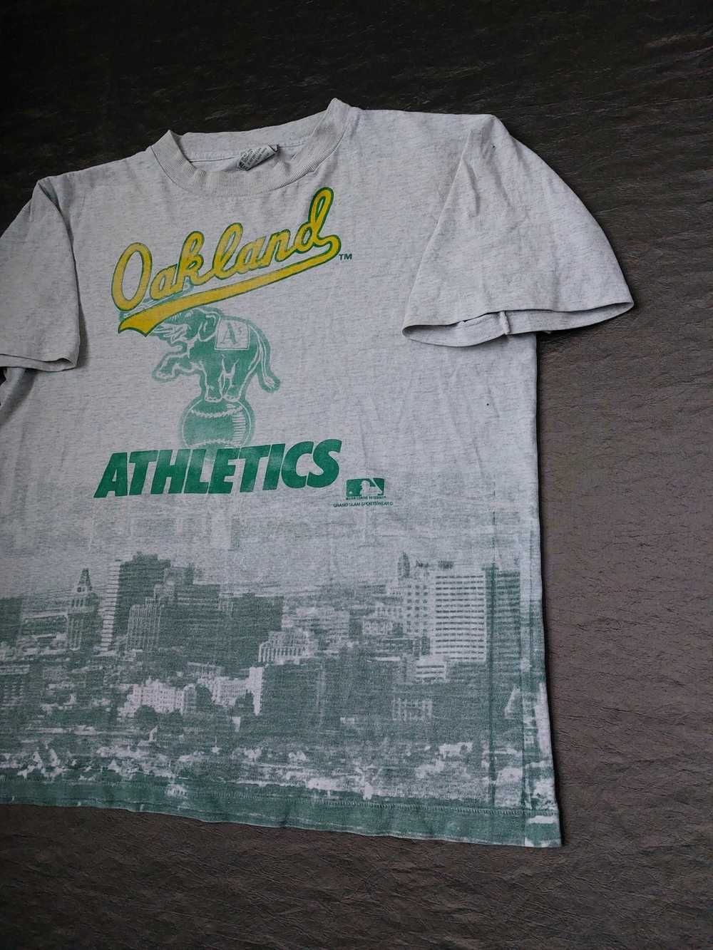 Band Tees × MLB × Made In Usa Oakland Athletics T… - image 2