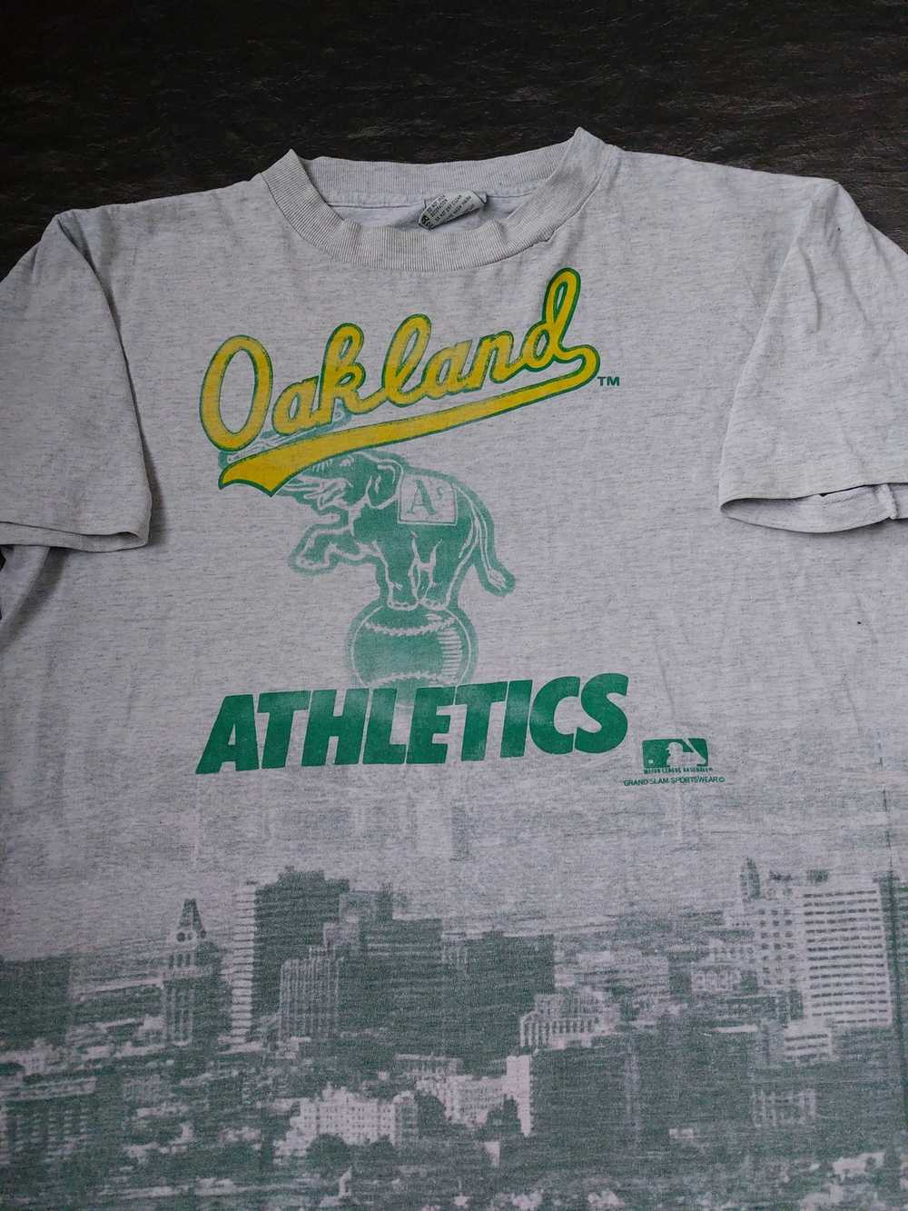 Band Tees × MLB × Made In Usa Oakland Athletics T… - image 3