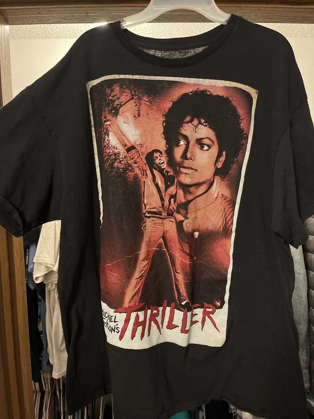 Vintage VTG Michael Jackson “Thriller” T shirt- XL - image 1