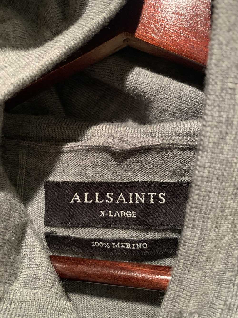 Allsaints × Cashmere & Wool × Designer *RARE* All… - image 4
