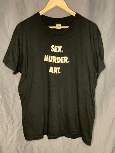 Band Tees × Slayer × Vintage 1980s Sex.Murder.Art… - image 1