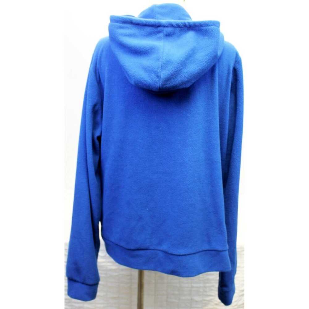 Other DOUBLJU Blue Fleece ZIp-Up Hoodie Women's S… - image 3